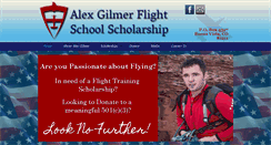 Desktop Screenshot of alexgilmerscholarship.org